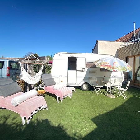 Gardencaravan Near Ghent In Green Area Luaran gambar